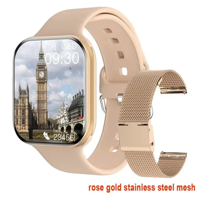 שעון חכם GPS Series 10 - מוזיקה, וידאו ושיחות בלוטות'